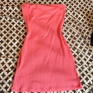 Tube top dress